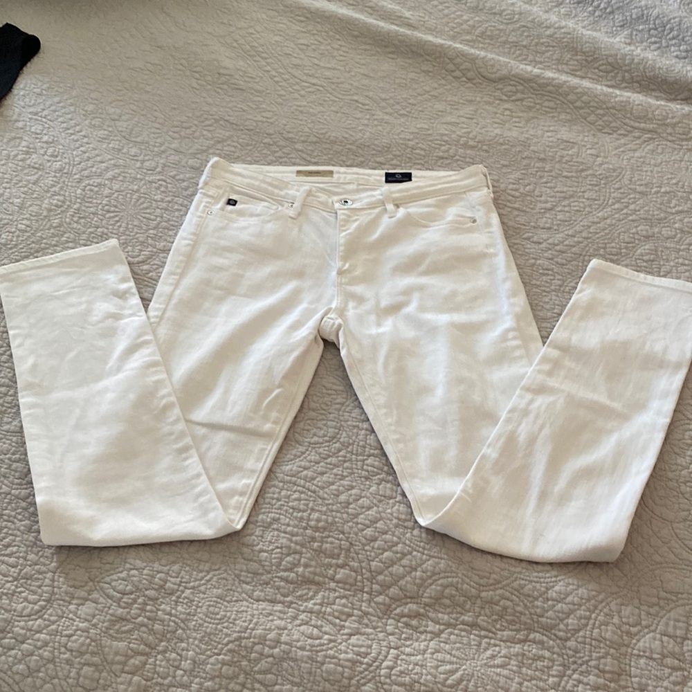 AG Adriano Goldschmied white Jeans size 27R